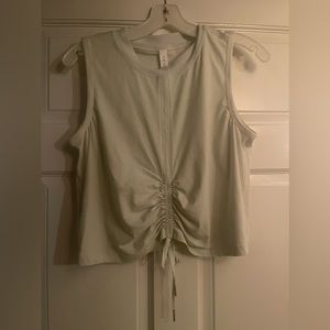 lululemon sea green cinched tank- size 8